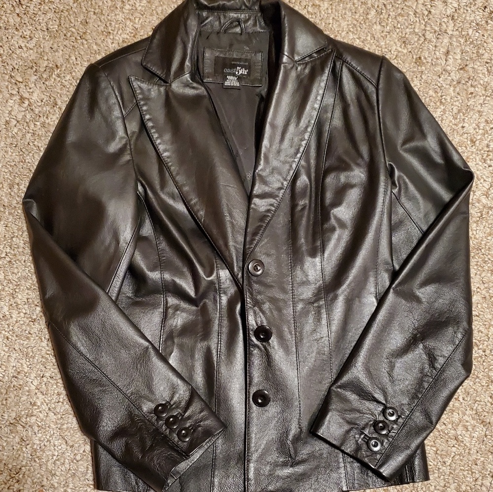 Leather jacket